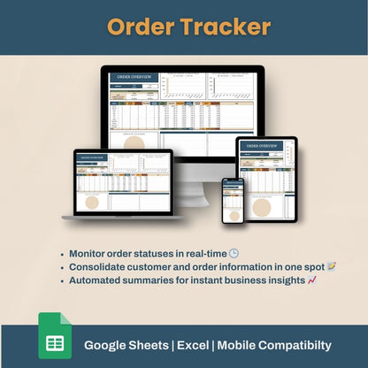 Small Business Master Tracker: All in 1 Sheet