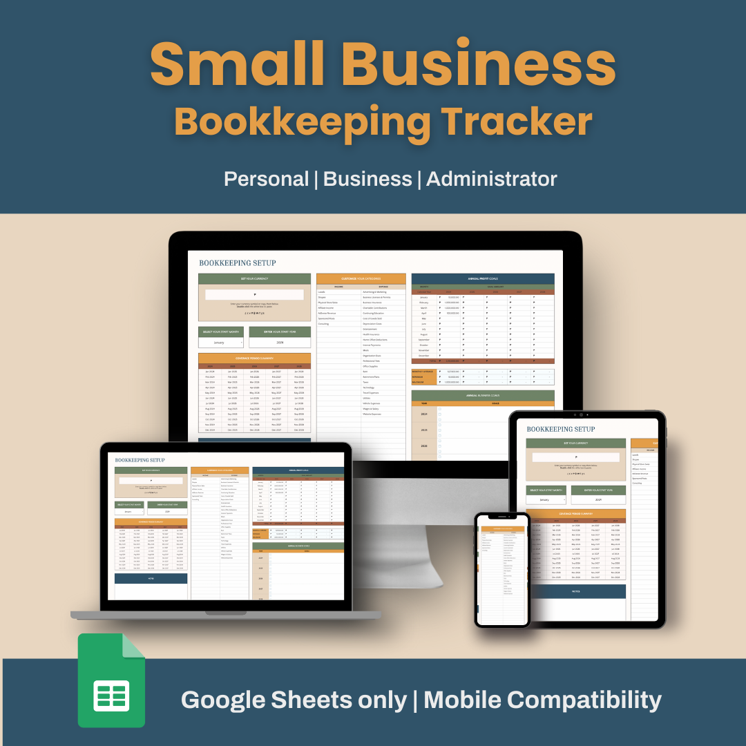 Small Business Bookkeeping Tracker