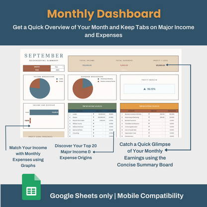 Small Business Bookkeeping Tracker