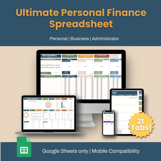 Ultimate Personal Finance Spreadsheet