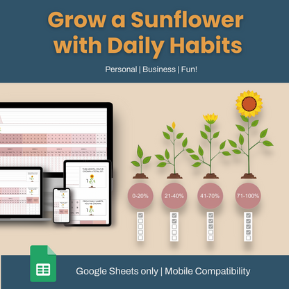 Grow a Sunflower with Daily Habits