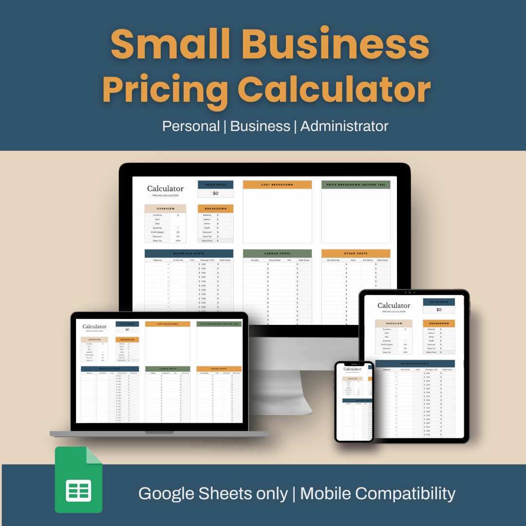 Small Business Ultimate Bundle Spreadsheets (FREE EBOOK!)