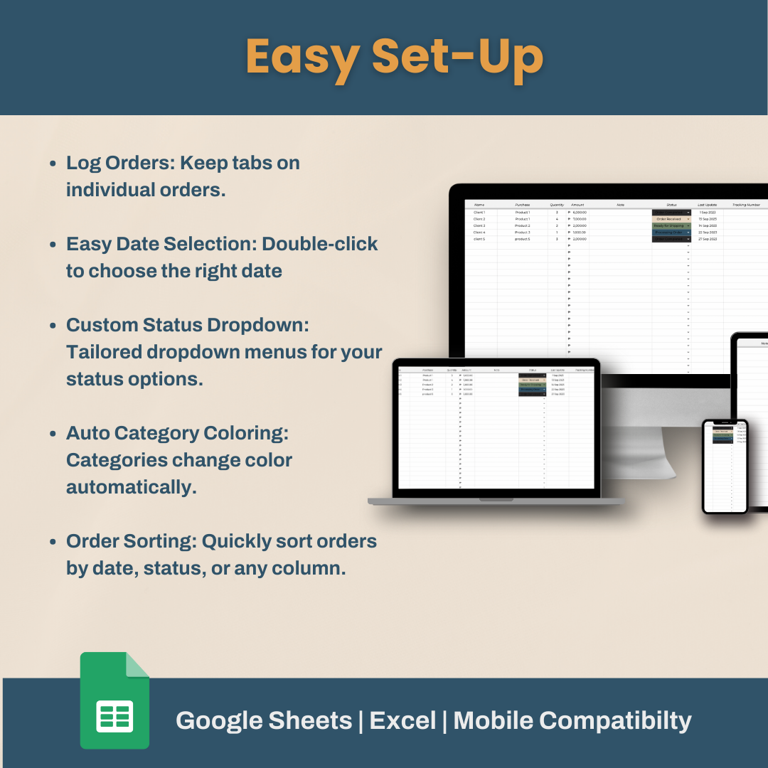 Business Order Tracker